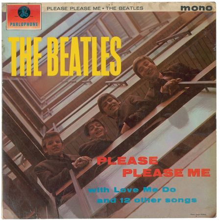 Lot #715 Beatles: The Fab Four autograph their debut album after a 1963 concert - Image 2