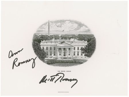 Lot #259 Mitt and Ann Romney Group Lot - Image 1