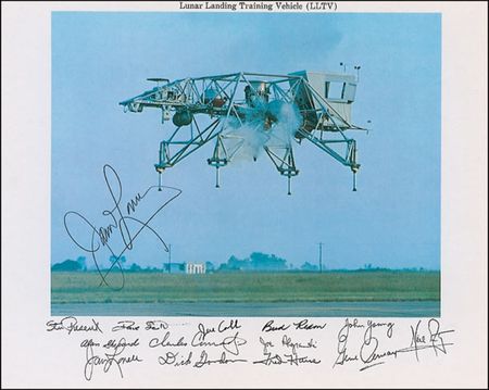 Lot #448 James Lovell Signed Photographs - Image 2