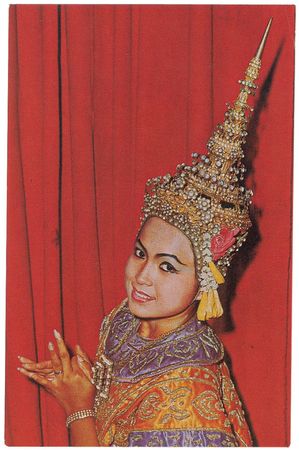 Lot #1115 Bob Hope: Hope jokes Thai wardrobe may help the local football team: “Some new helmets for the L. A. Rams” - Image 2