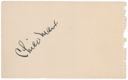 Lot #1156 Marx Brothers Signatures - Image 1