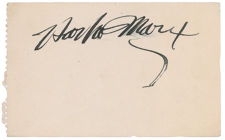 Lot #1156 Marx Brothers Signatures - Image 2