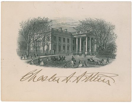 Lot #8 Chester A. Arthur Engraving