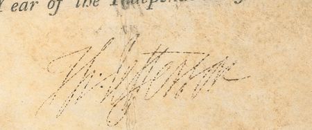 Lot #63 Thomas Jefferson: On the 4th of July, President Jefferson appoints a Navy midshipman - Image 2
