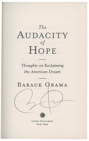 Lot #90 Barack Obama Book - Image 1