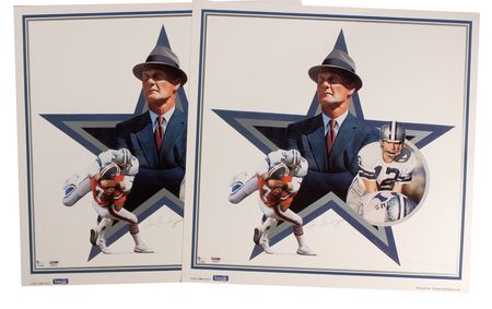 Lot #1437 Tom Landry Prints - Image 1