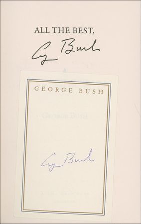 Lot #9 George Bush Book