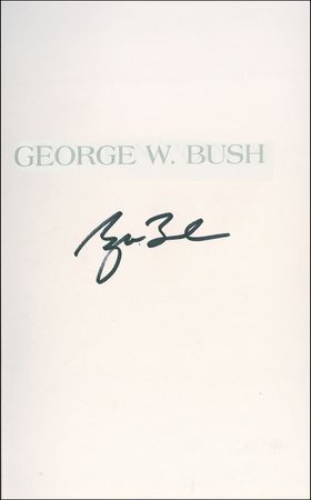 Lot #11 George W. Bush Book
