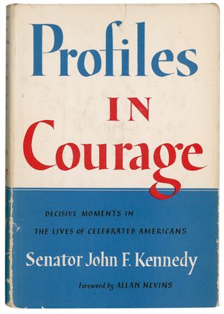 Lot #85 John F. Kennedy: JFK signs his Pulitzer Prize-winning Profiles in Courage for a former Arkansas senator and fellow navy veteran - Image 2