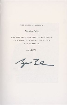 Lot #14 George W. Bush Book