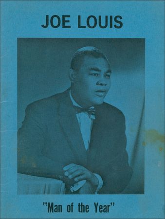 Lot #1512 Joe Louis: Ali, Frazier, and Jackie Robinson honor the ‘Brown Bomber’ as Man of the Year - Image 2