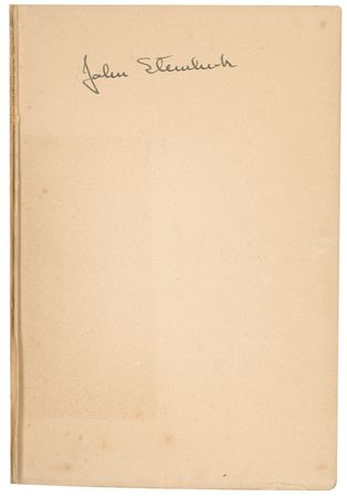 Lot #626 John Steinbeck: First Edition of Steinbeck’s first commercial success—Tortilla Flat! - Image 1