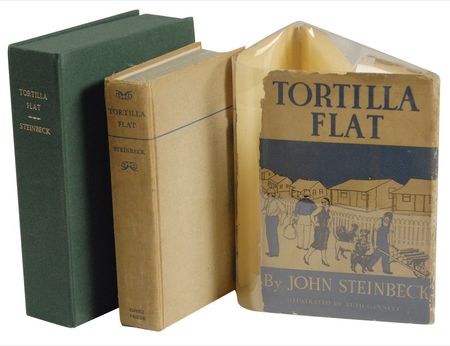 Lot #626 John Steinbeck: First Edition of Steinbeck’s first commercial success—Tortilla Flat! - Image 2