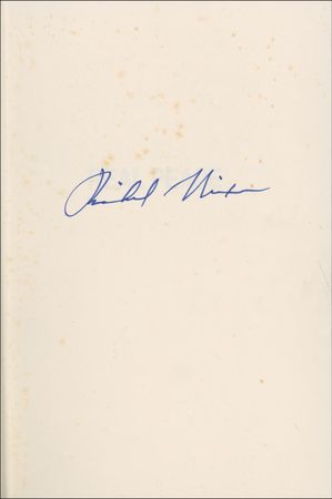 Lot #97 Richard Nixon Book - Image 1