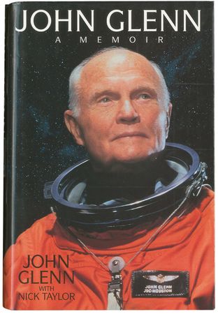 Lot #457 John Glenn Book - Image 1