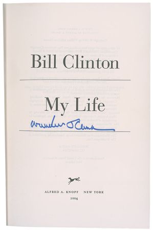 Lot #25 Bill Clinton Book - Image 2