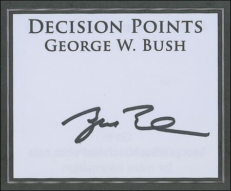 Lot #12 George and George W. Bush Bookplates - Image 2