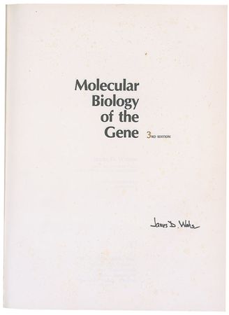 Lot #222 DNA: James D. Watson Book - Image 1