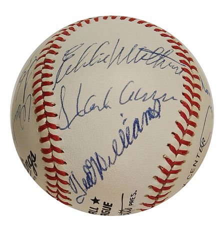 Lot #1377 Baseball: 500 Home Run Club: Heavy-hitting 500 Home Run Club - Image 3