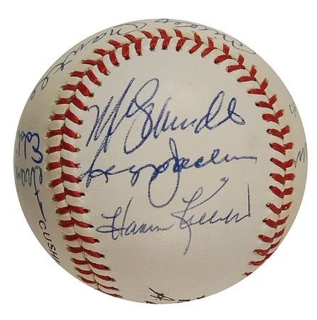 Lot #1377 Baseball: 500 Home Run Club: Heavy-hitting 500 Home Run Club - Image 4