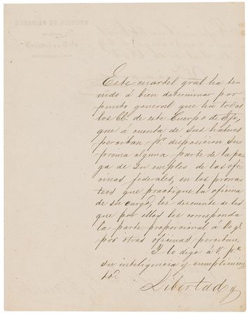 Lot #408 Ignacio Zaragoza: The triumphant architect of Cinco de Mayo - Image 1