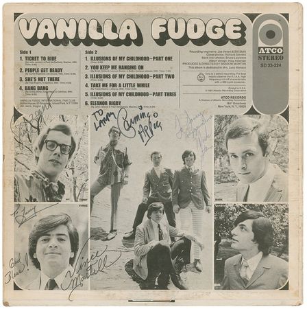 Lot #963 Vanilla Fudge Album - Image 1