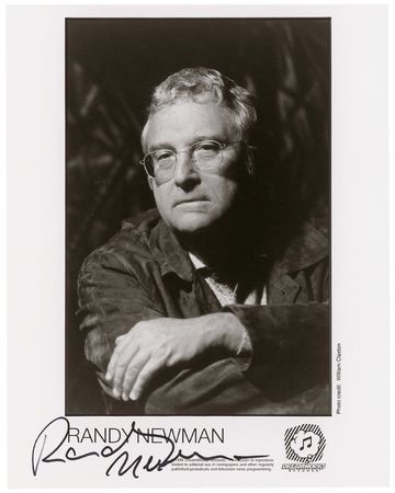 Lot #884 Randy Newman Signed Photographs - Image 2