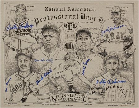 Lot #1381 Baseball: Negro League - Image 2