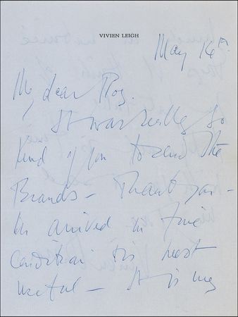 Lot #1215 Vivien Leigh: The seldom seen ?Vivien Olivier? - Image 1