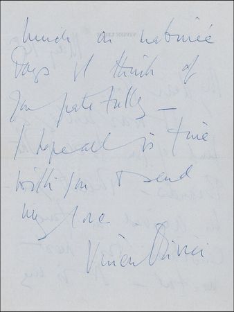 Lot #1215 Vivien Leigh: The seldom seen ?Vivien Olivier? - Image 2