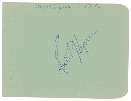 Lot #1131 Errol Flynn and Frank Sinatra: Flynn and Sinatra…back to back - Image 1