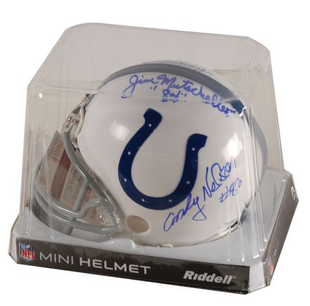 Lot #1369 Baltimore Colts: 1958 Champions Football Helmet - Image 1