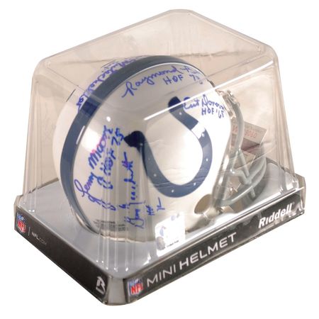 Lot #1369 Baltimore Colts: 1958 Champions Football Helmet - Image 2