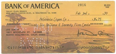Lot #1314 Three Stooges Checks - Image 1