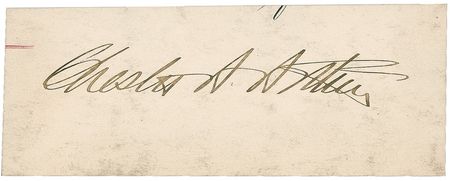 Lot #4 Chester A. Arthur Signature