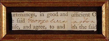 Lot #165 George Washington: Presentable and nearly-full signature of the first president - Image 2