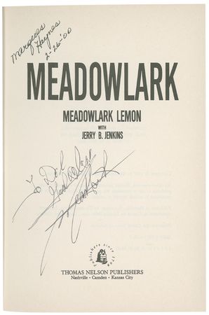 Lot #1507 Meadowlark Lemon and Marques Haynes - Image 1