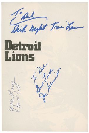 Lot #1420 Detroit Lions Book - Image 3