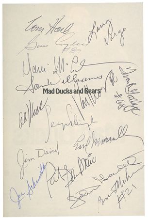Lot #1558 George Plimpton and the Detroit Lions Book - Image 3