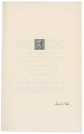 Lot #220 DNA: James D. Watson Books - Image 1