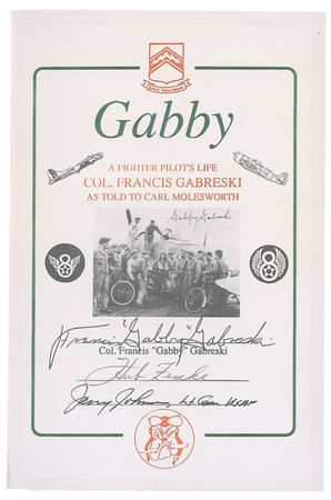Lot #366 Gabby Gabreski Book - Image 3