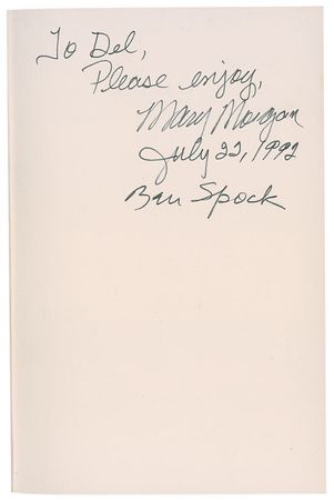 Lot #322 Benjamin Spock - Image 1