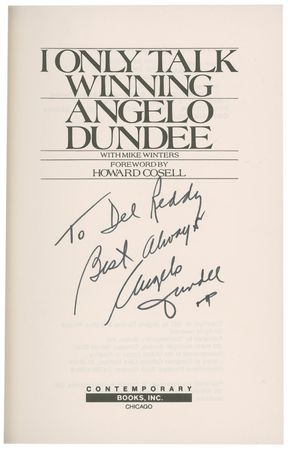 Lot #1357 Muhammad Ali and Angelo Dundee Book - Image 2