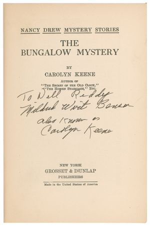 Lot #564 Carolyn Keene Book - Image 1