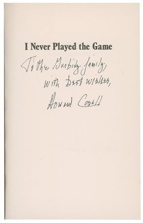 Lot #1417 Howard Cosell - Image 1