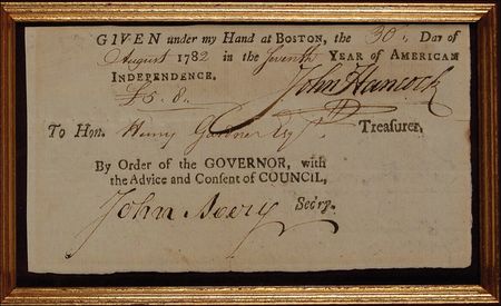 Lot #246 John Hancock: Bold Revolutionary War-dated Hancock - Image 2