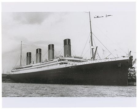 Lot #339 Titanic: Millvina Dean Signed Photographs - Image 1