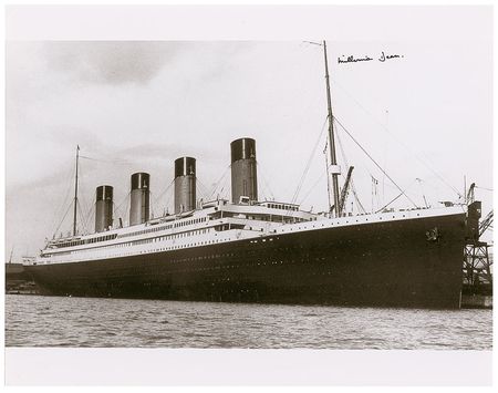 Lot #339 Titanic: Millvina Dean Signed Photographs - Image 2