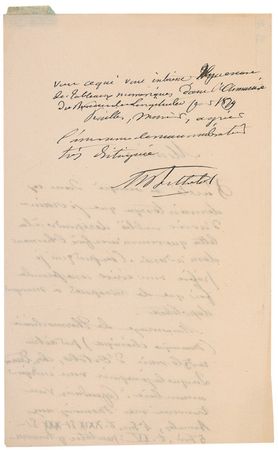 Lot #177 Marcellin Berthelot: “My book of thermochemistry will be published in October” - Image 2