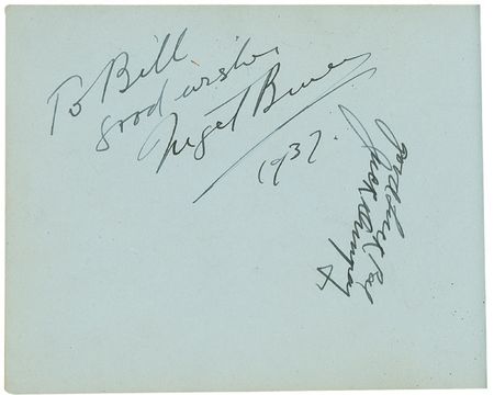Lot #1006 Autograph Book: Jesse Owens and several 1936 Olympians join Jack Dempsey and 1930s acting elite - Image 3